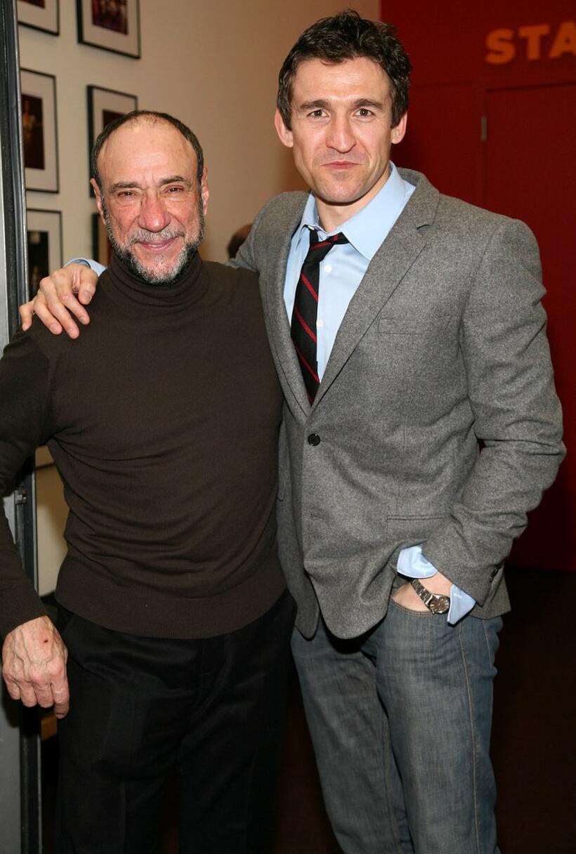 F. Murray Abraham and Jonathan Cake at the opening night of the play "Almost An Evening".