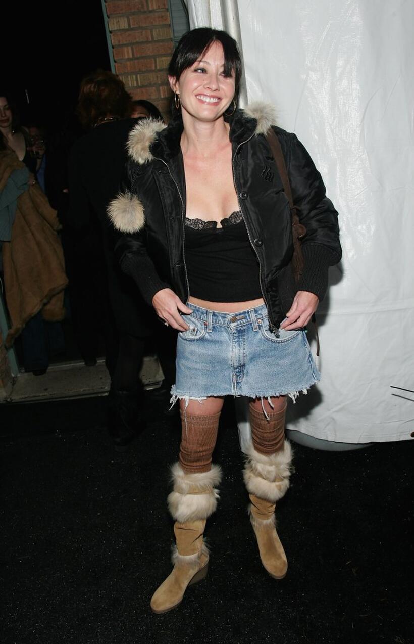 Shannen Doherty at the Entertainment Weeklys Winter Wonderland Sundance Bash during the 2005 Sundance Film Festival.