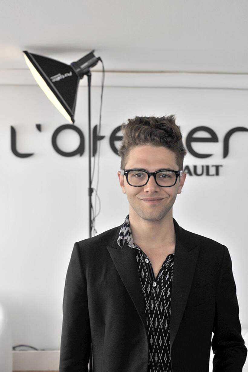 Xavier Dolan at the Renault lounge during the 63rd Cannes Film Festival.