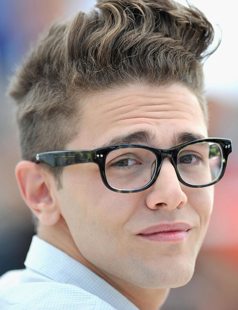 Xavier Dolan at the photocall of "Heartbeats" during the 63rd Cannes Film Festival.