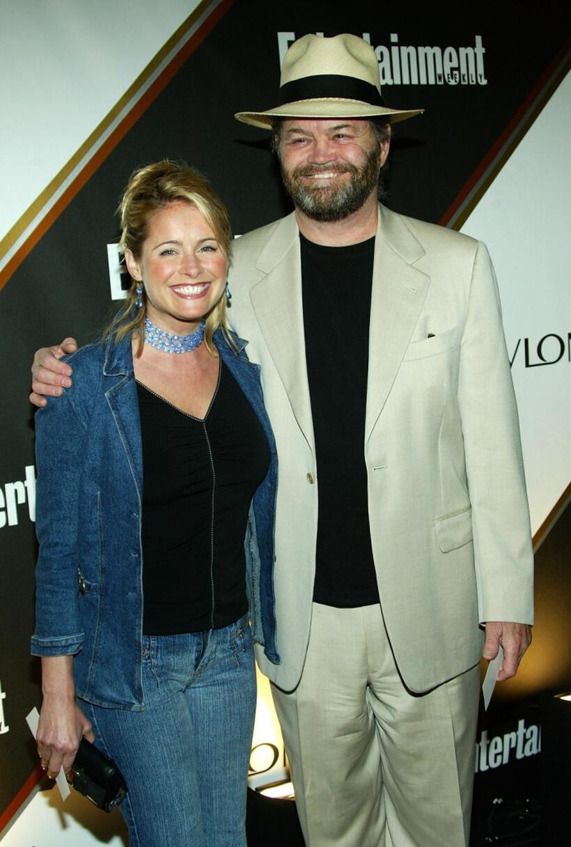 Ami Dolenz and Mickey Dolenz at the Entertainment Weekly Emmy Pre-Party.