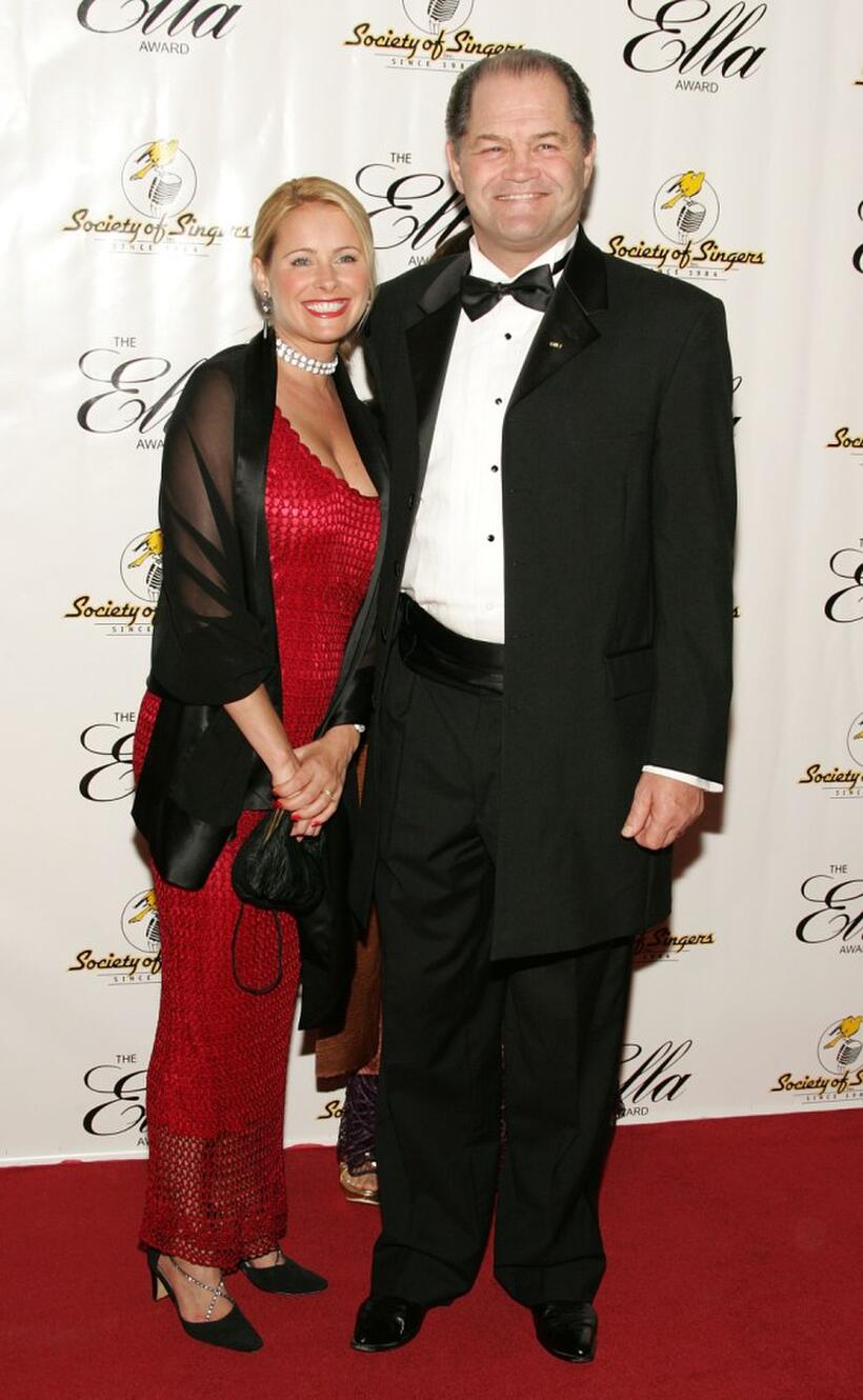Ami Dolenz and Mickey Dolenz at the Society of Singers 14th Annual Ella Awards.