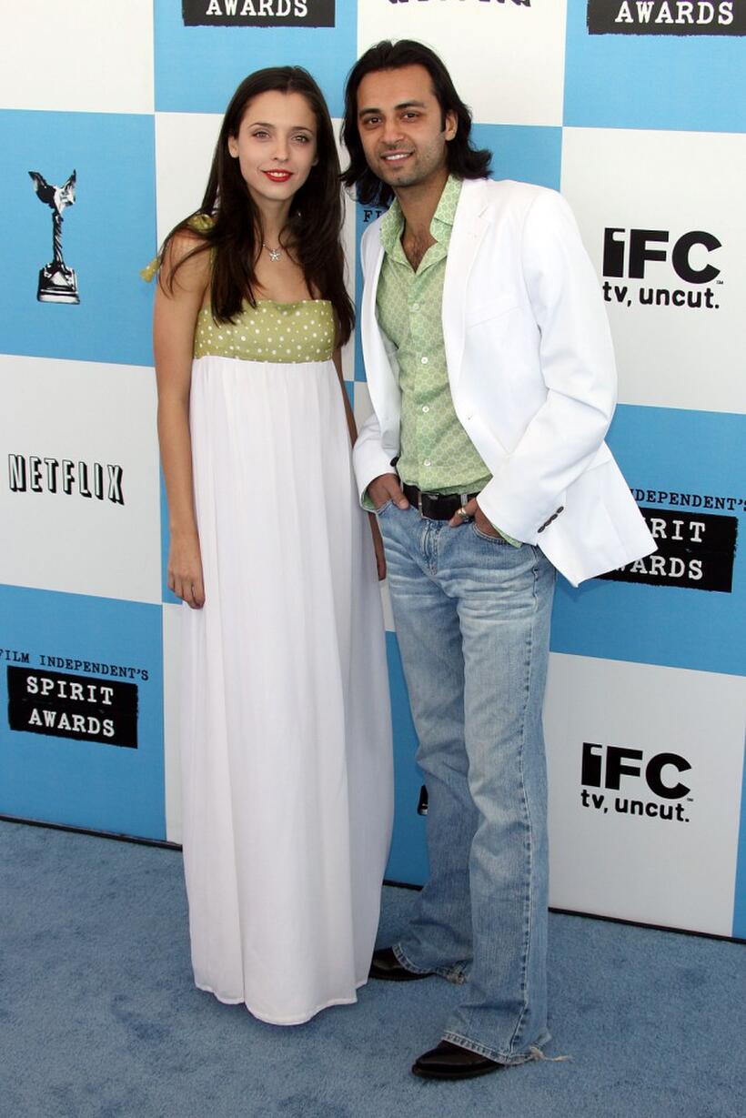 Leticia Dolera and Ahmad Razvi at the 22nd Annual Film Independent Spirit Awards.