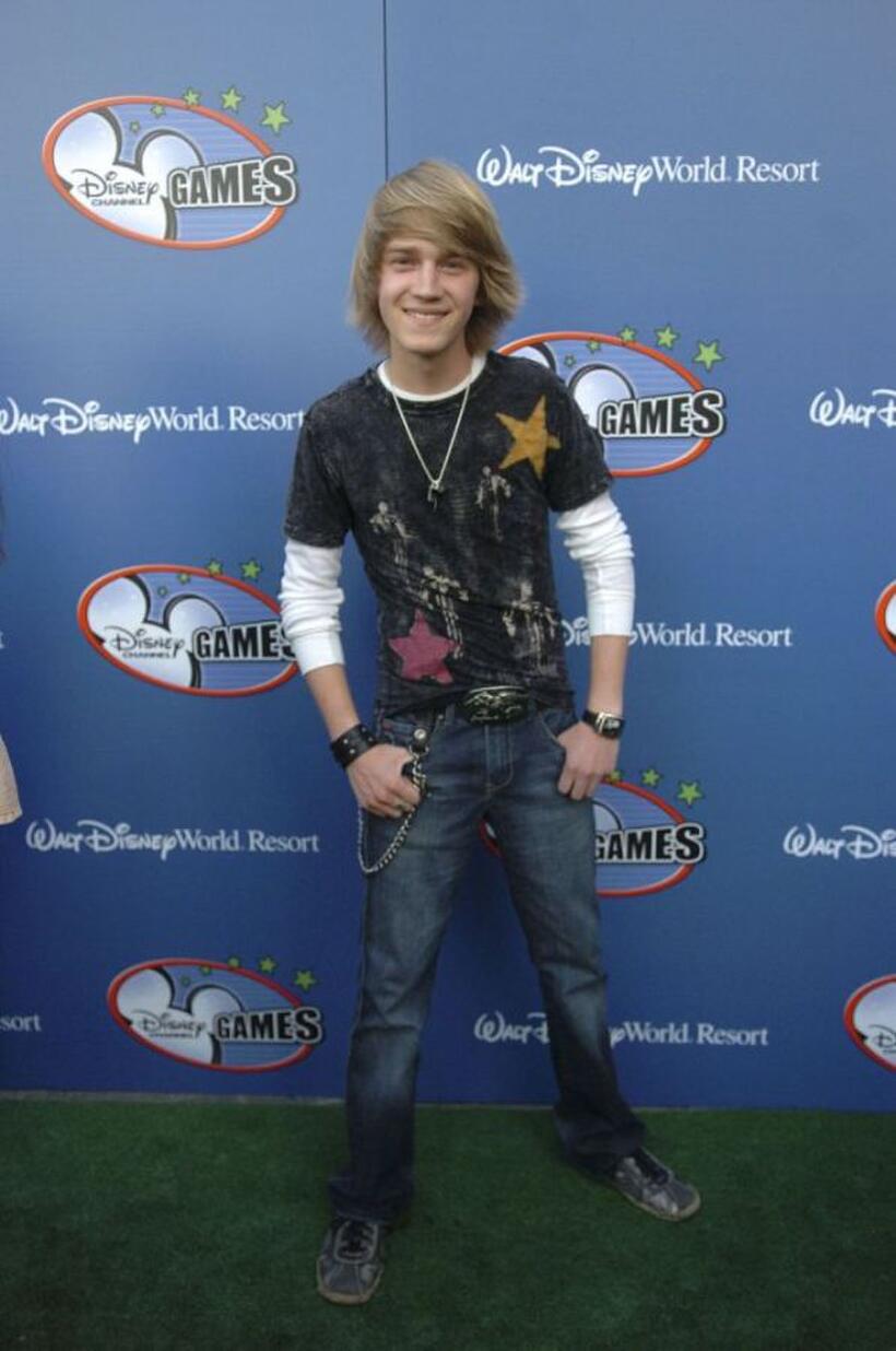 Jason Dolley at the Disney Channel Games 2007 All-Star party.