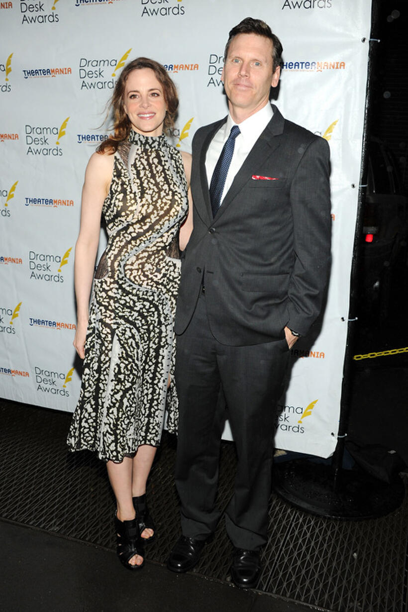 Maria Dizzia and Will Eno at the 2013 Drama Desk Awards.