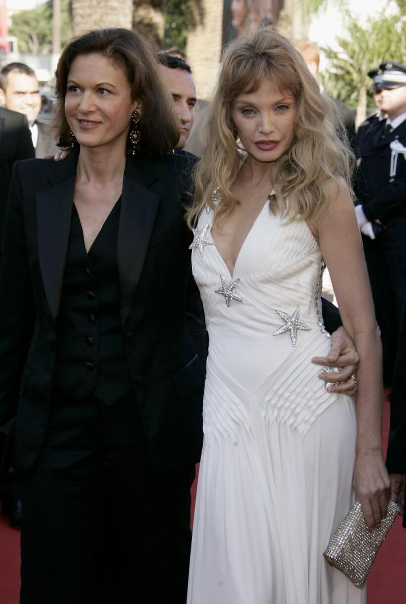 Arielle Dombasle at the "Marie Antoinette" premiere during the 59th International Cannes Film Festival.