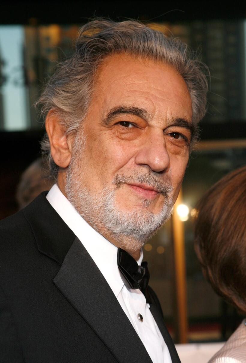 Placido Domingo at the Metropolitan Opera's Opening Night.