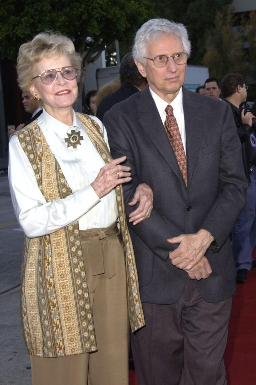 Diana Douglas and Webster at the California screening of "It Runs In The Family."