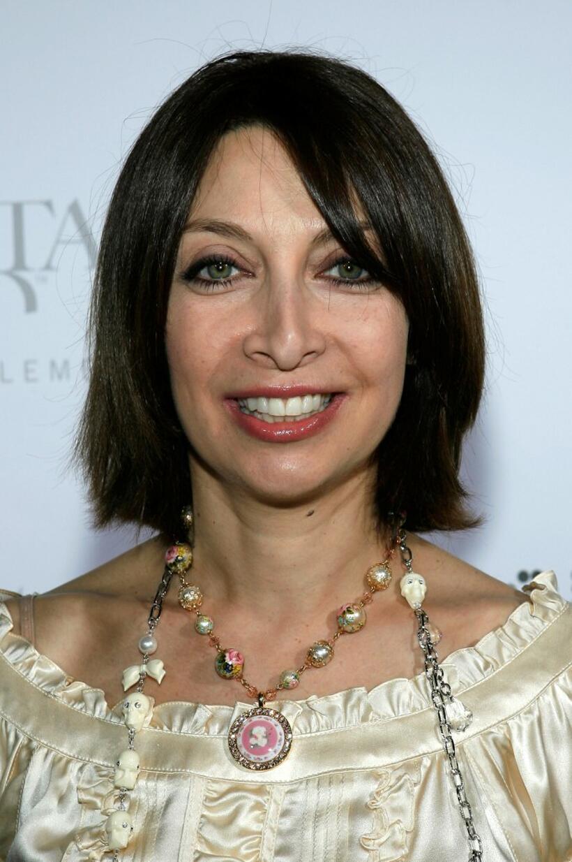 Illeana Douglas at the 'Swarovski Runway Rocks' catwalk jewelry show.