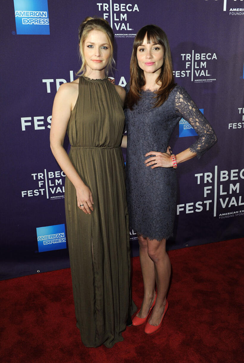 Whitney Able and Jocelin Donahue at the premiere of "Free Samples" during the 2012 Tribeca Film Festival.