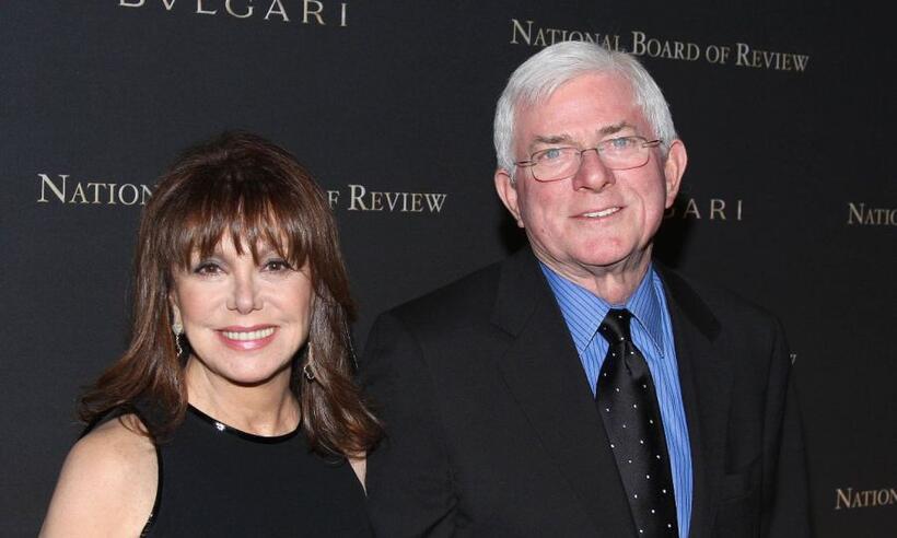 Marlo Thomas and Phil Donahue at the 2007 National Board of Review Awards Gala.