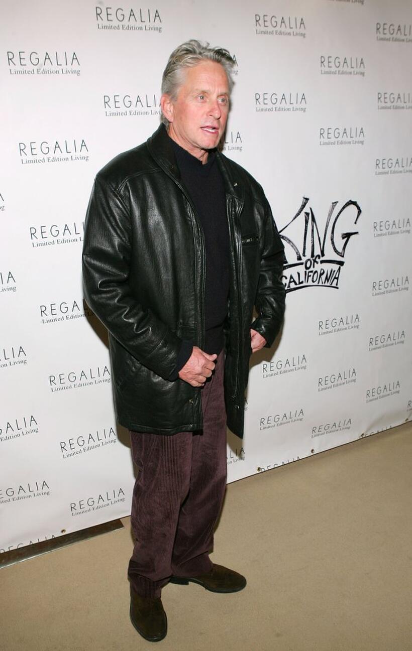 Michael Douglas at the 2007 Sundance Film Festival party for "King of California".