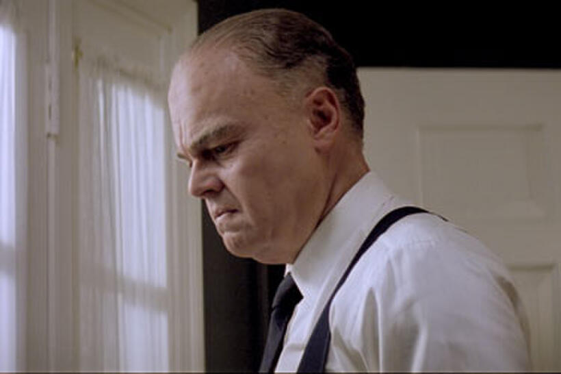 Leonardo DiCaprio as J. Edgar Hoover in "J. Edgar."