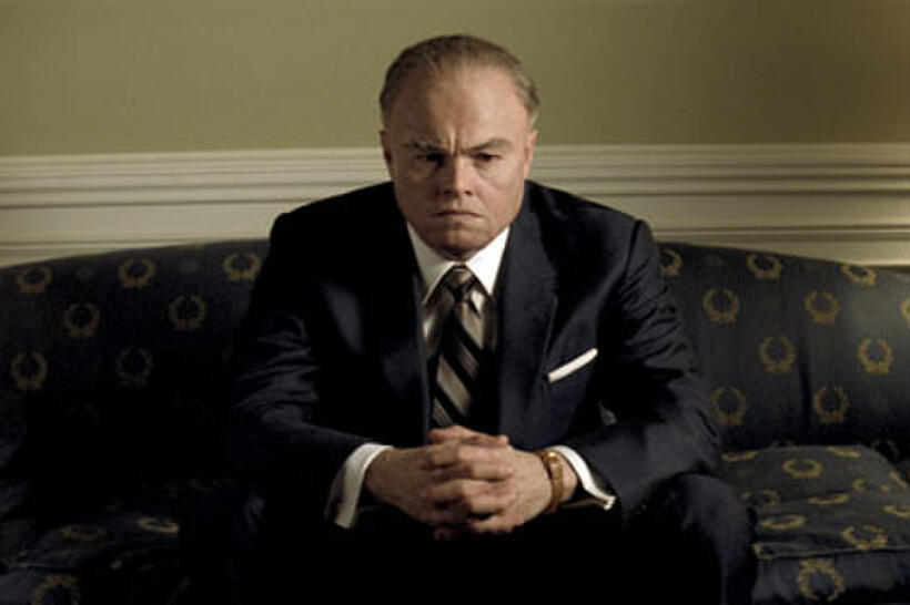 Leonardo DiCaprio as J. Edgar Hoover in "J. Edgar."