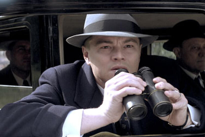 Leonardo DiCaprio as J. Edgar Hoover in "J. Edgar."