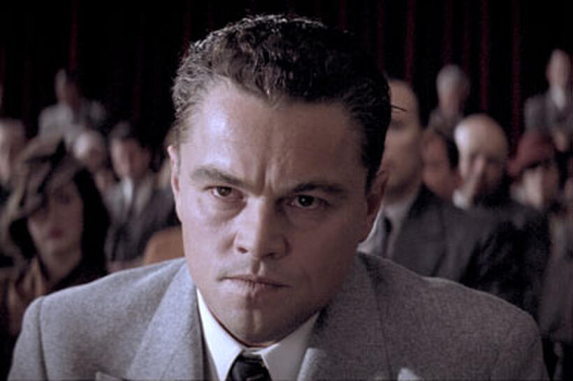 Leonardo DiCaprio as J. Edgar Hoover in "J. Edgar."