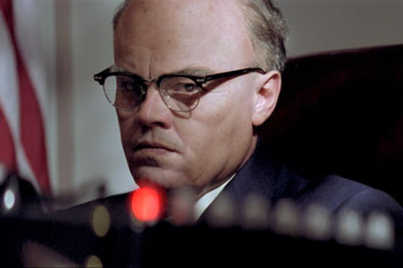 Leonardo DiCaprio as J. Edgar Hoover in "J. Edgar."