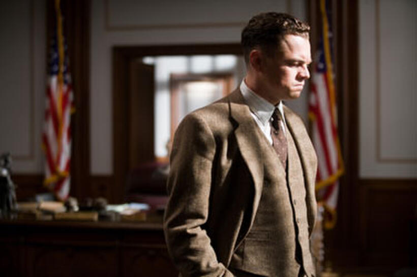 Leonardo DiCaprio as J. Edgar Hoover in "J. Edgar."