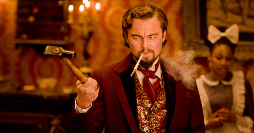 Leonardo DiCaprio in "Django Unchained."