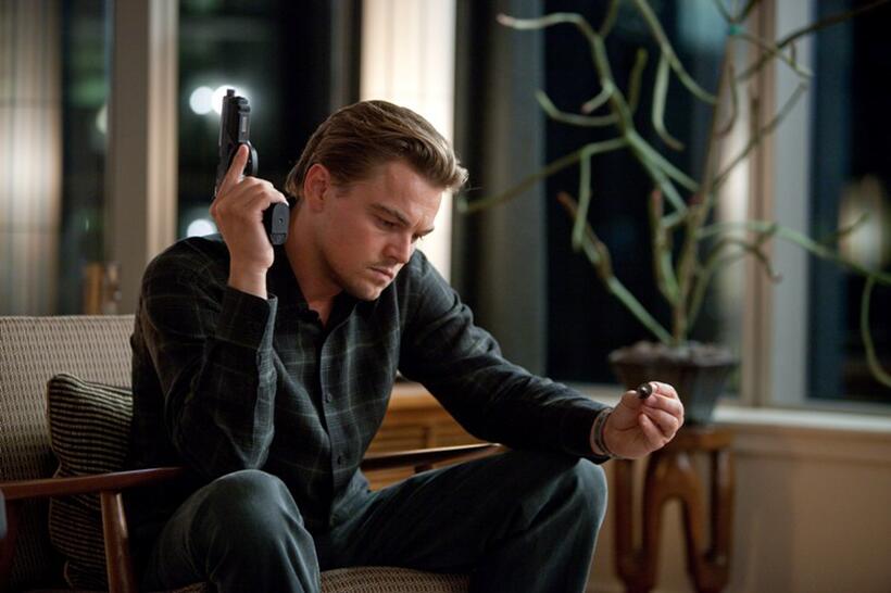Leonardo DiCaprio as Cobb in "Inception."
