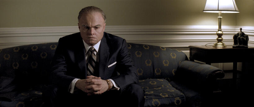 Leonardo Dicaprio as J. Edgar Hoover in "J. Edgar."