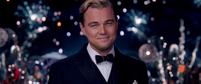 Leonardo DiCaprio as Jay Gatsby in "The Great Gatsby."