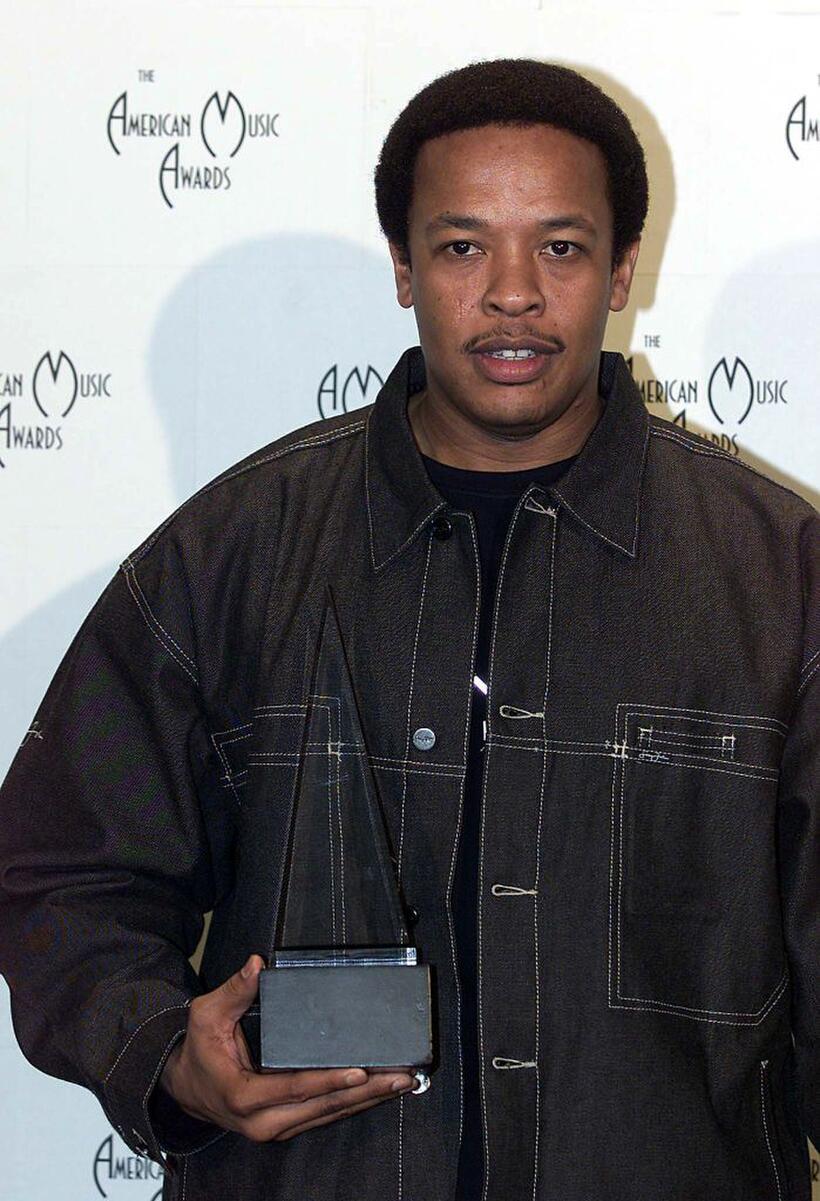 Dr. Dre at the 28th Annual American Music Awards.