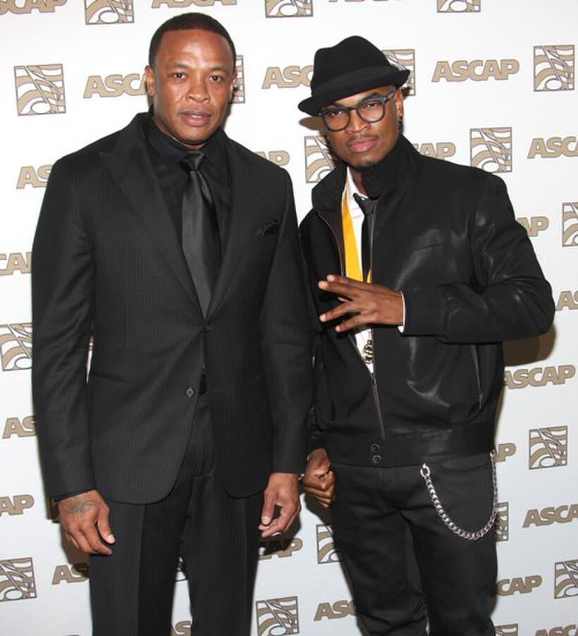 Dr. Dre and Ne-Yo at the 23rd Annual ASCAP Rhythm and Soul Music Awards.