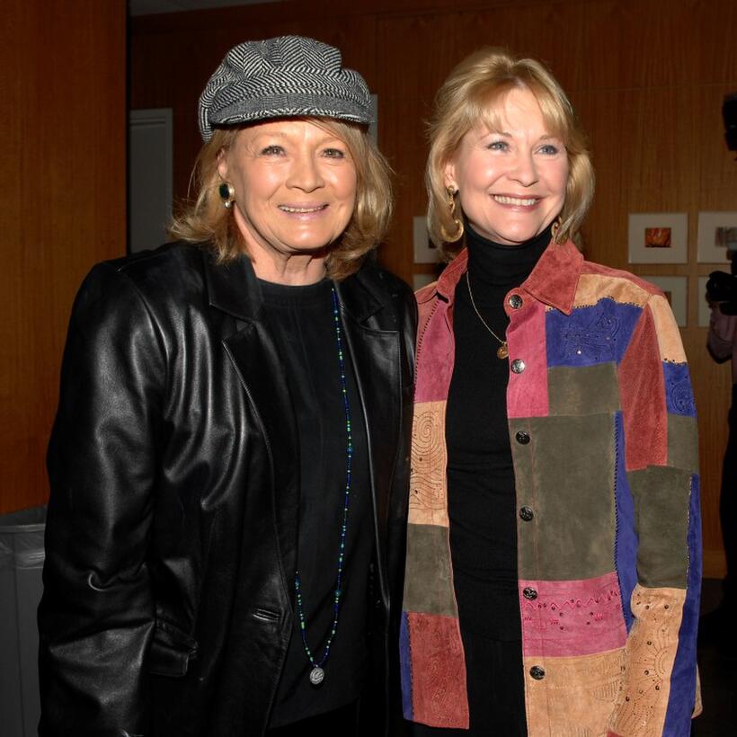 Angie Dickinson and Dee Wallace at the Academy of Motion Picture Arts and Sciences screening of "'E.T. The Extra-Terrestrial".