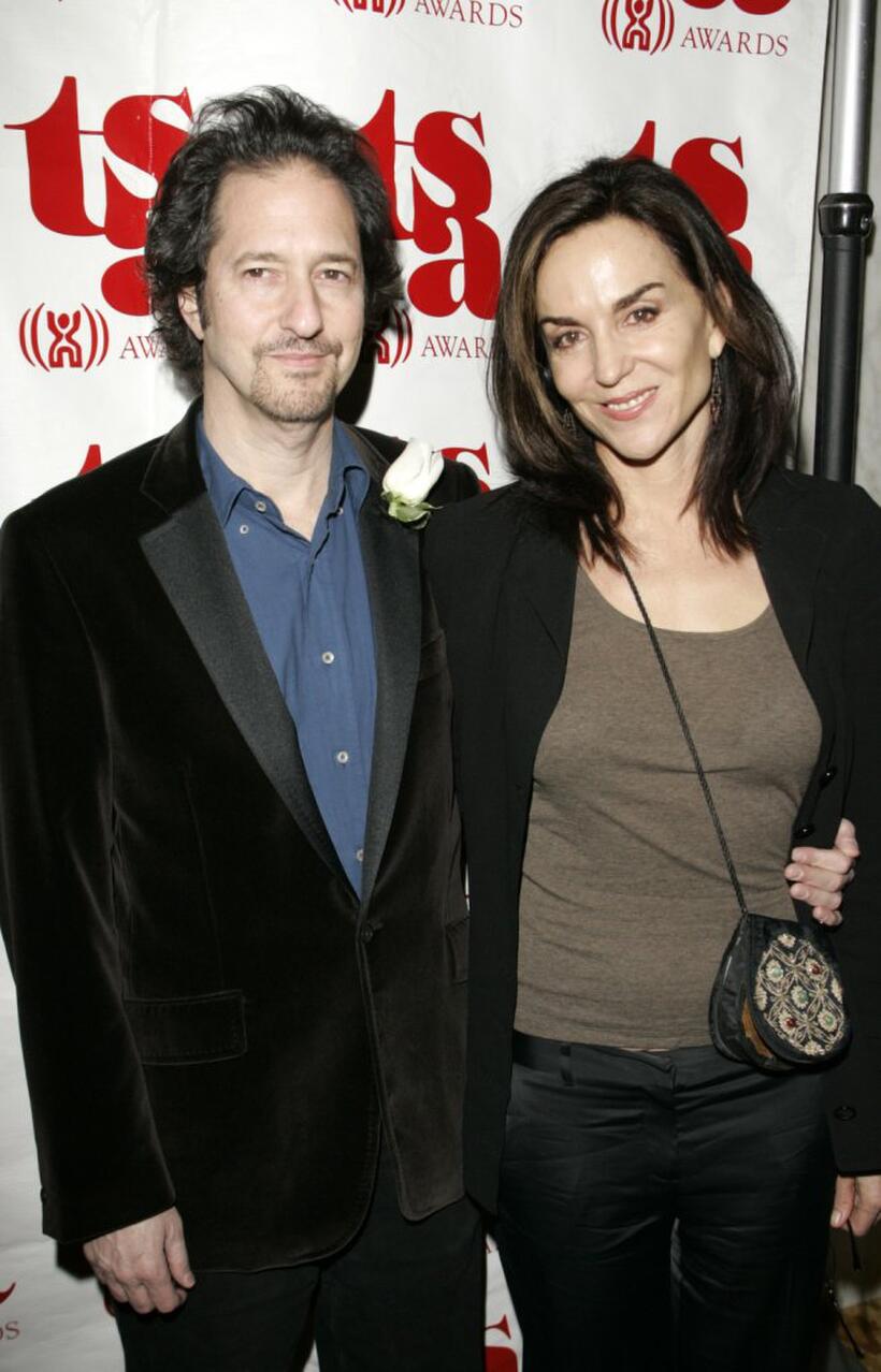 Michael Wolff and Polly Draper at the Tourette Syndrome Association Champion of Children Award.