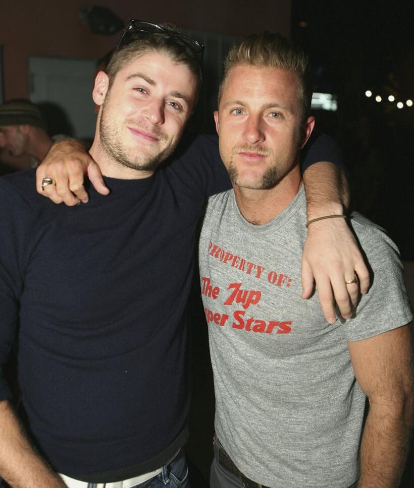 Jon Abrahams and Scott Caan at the Some Odd Rubies West Coast Store Opening.