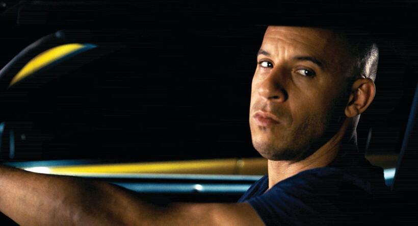 Vin Diesel as Dom Toretto in "Fast & Furious."