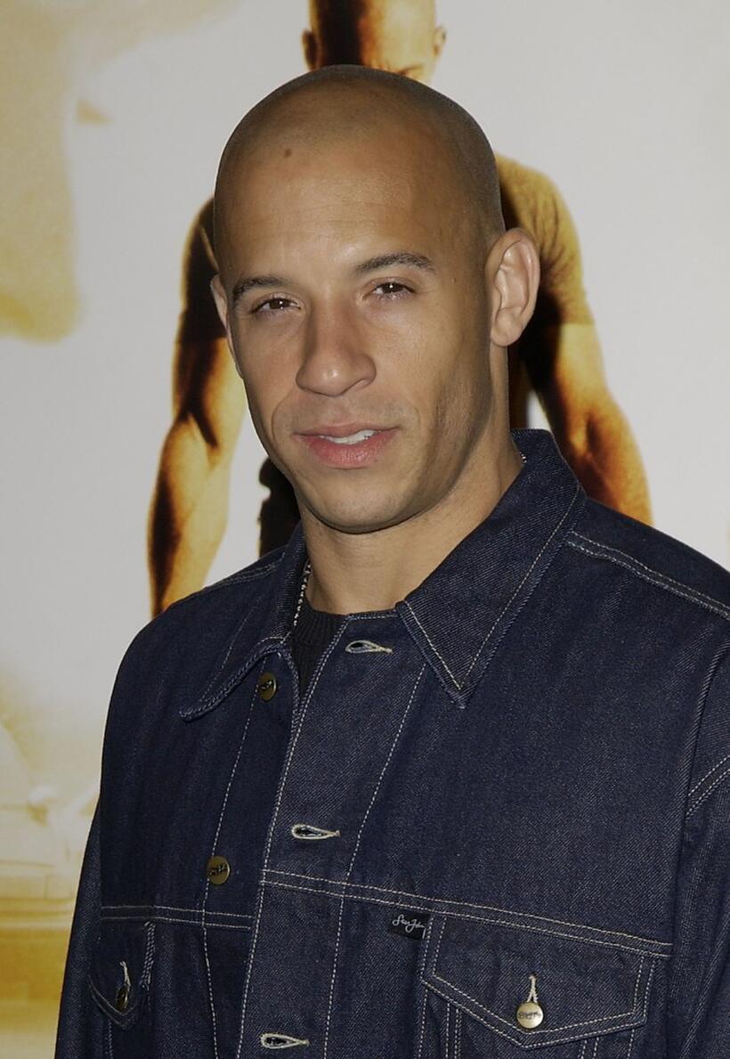 Vin Diesel at the premiere of "A Man Apart."
