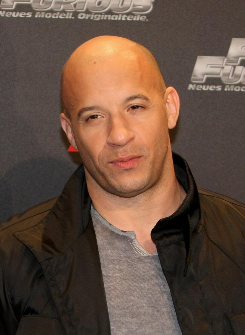 Vin Diesel at the Europe premiere of "Fast & Furious."