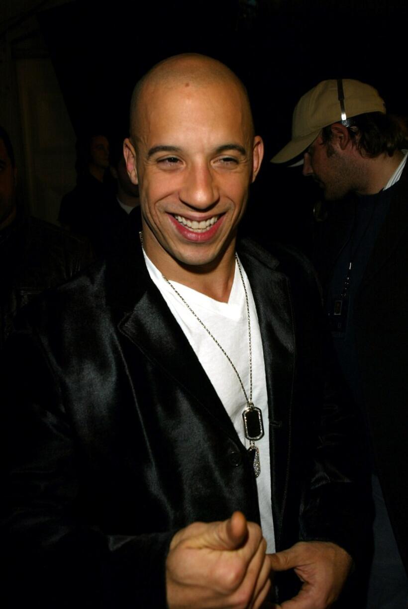 Vin Diesel at the MTV Europe Music Awards 2003.