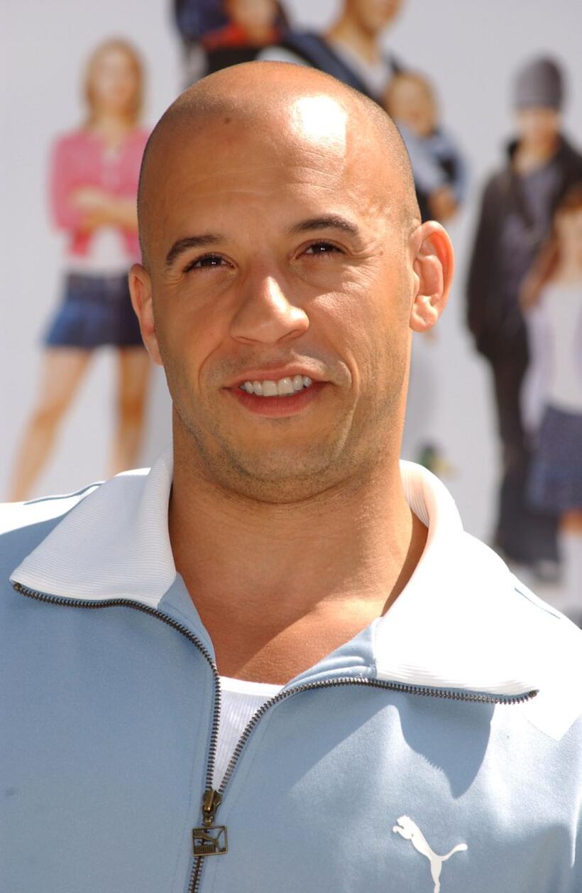 Vin Diesel at the photocall of "The Pacifier."