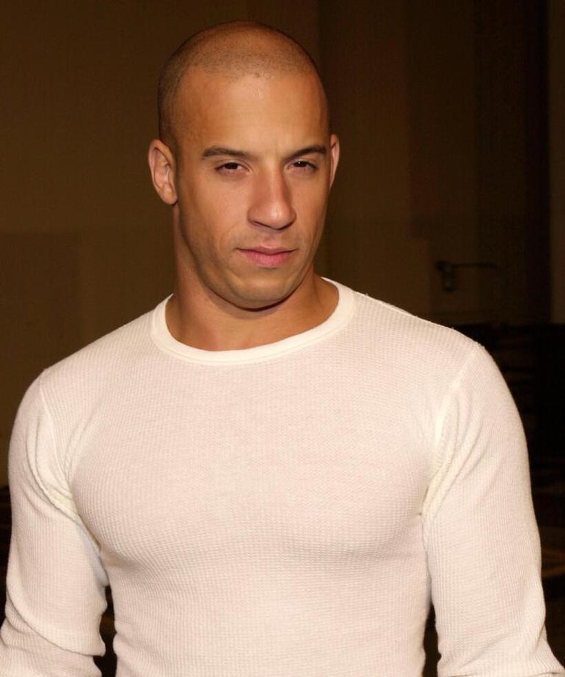 Vin Diesel at the premiere of "Tigerland".