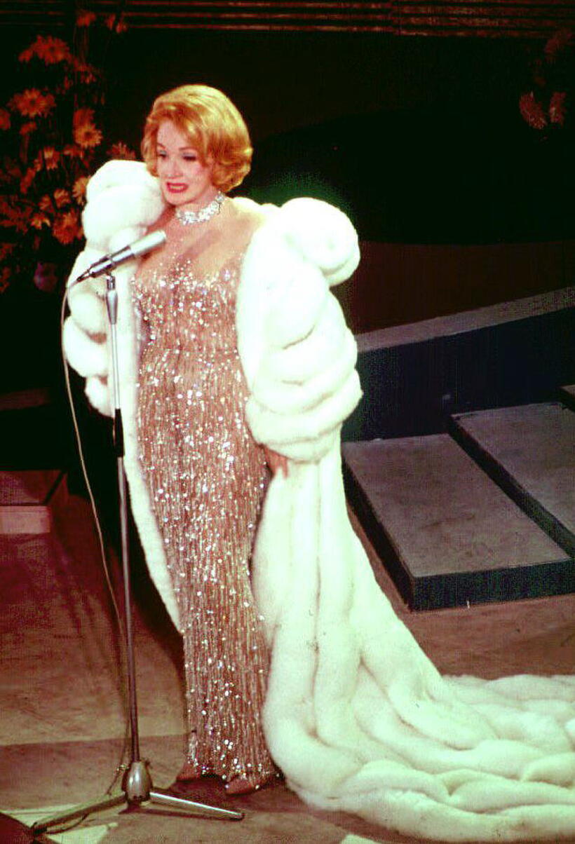 Marlene Dietrich at the Grand Gala du Disque.
