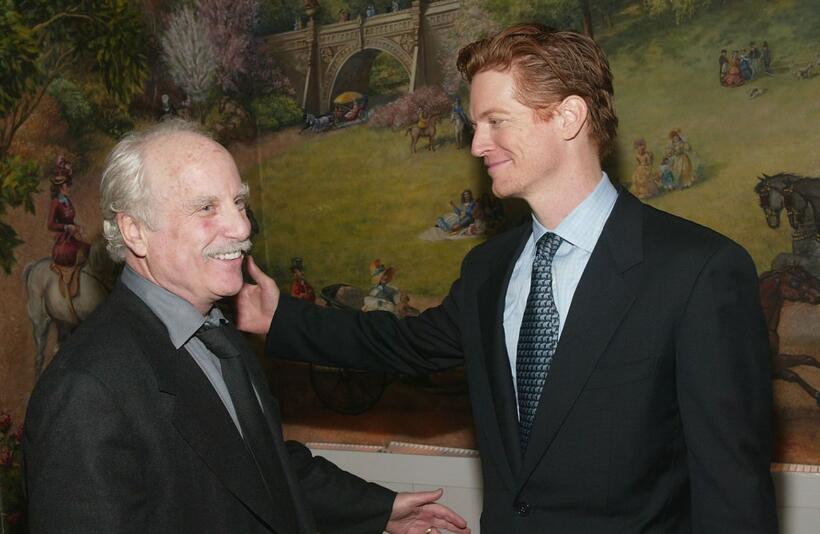 Richard Dreyfuss and Eric Stoltz at the New York Screening of "Sly Fox".