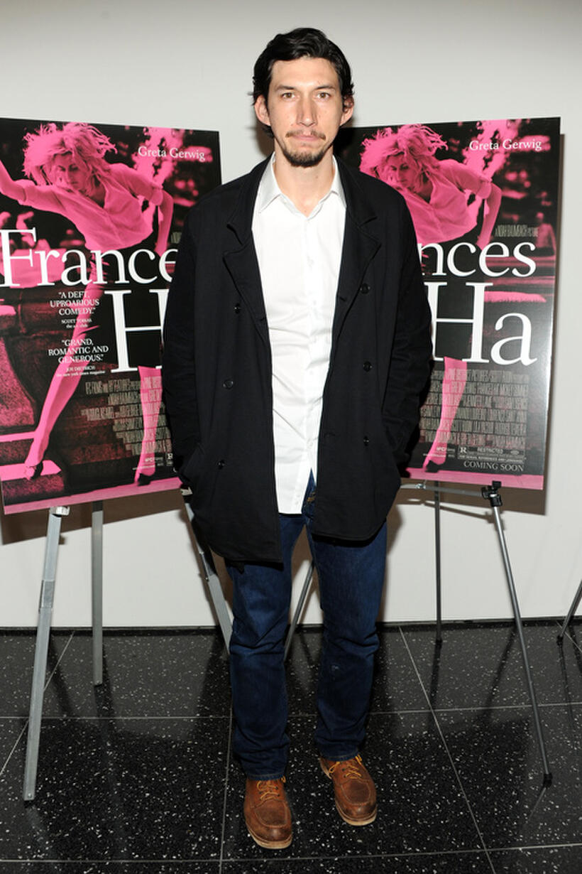 Adam Driver at the New York premiere of "Frances Ha."