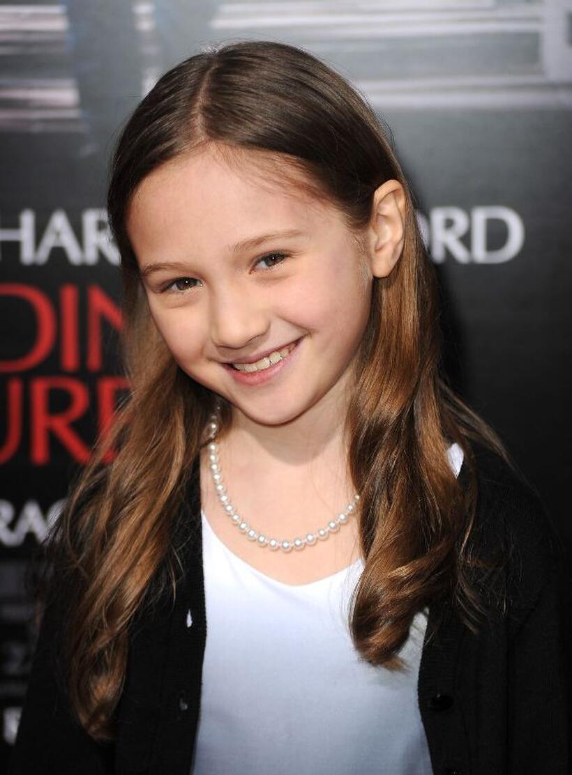 Meredith Droeger at the California premiere of "Extraordinary Measures."