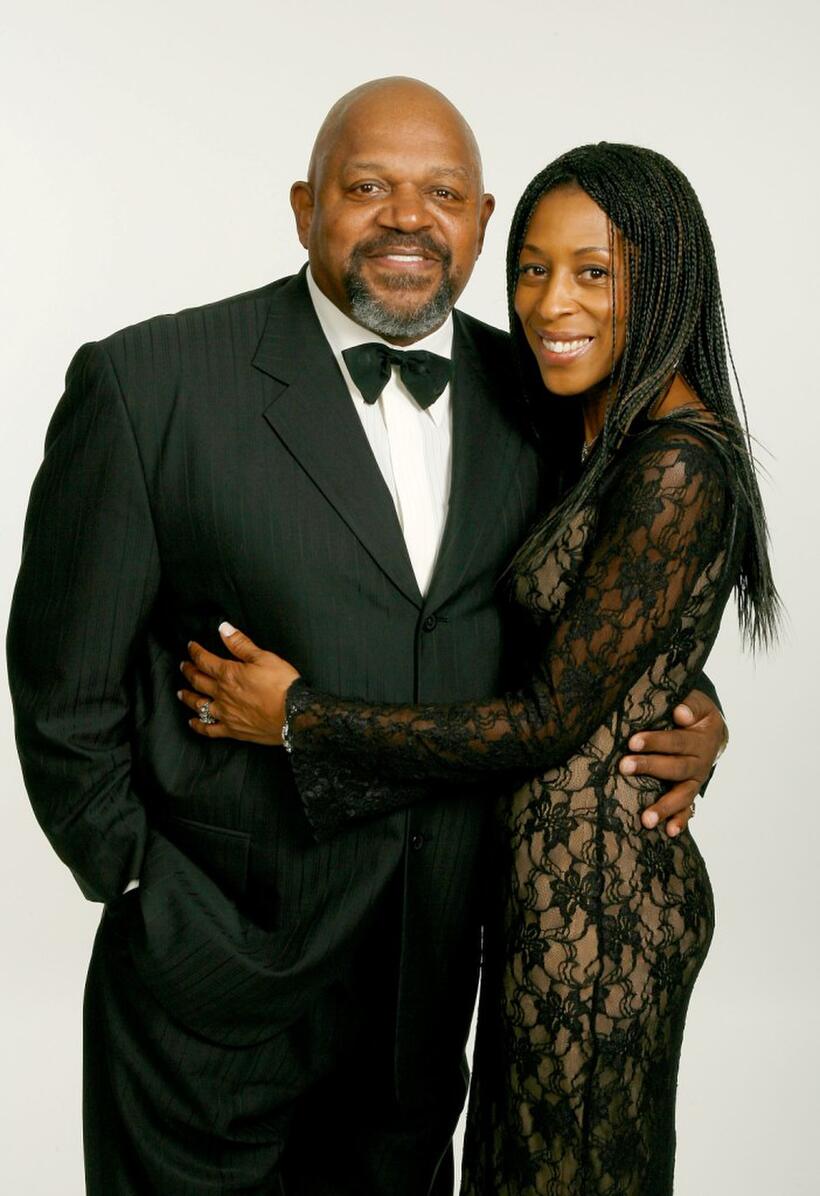 Charles S. Dutton and Bonita Brisker at the 59th annual Directors Guild of America Awards held at Hyatt Regency Century Plaza.