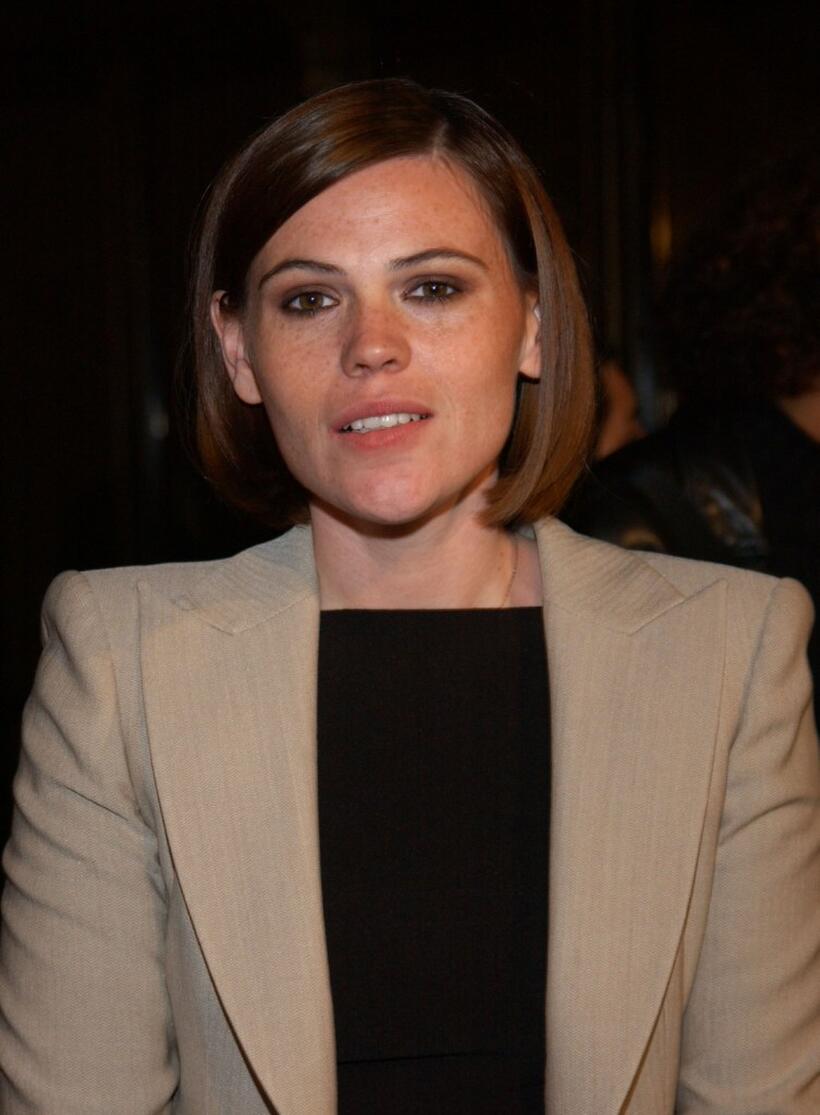 Clea Duvall at the premiere of "The Laramie Project."