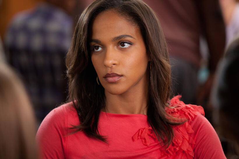 Megalyn Echikunwoke as Rose in "Damsels in Distress."
