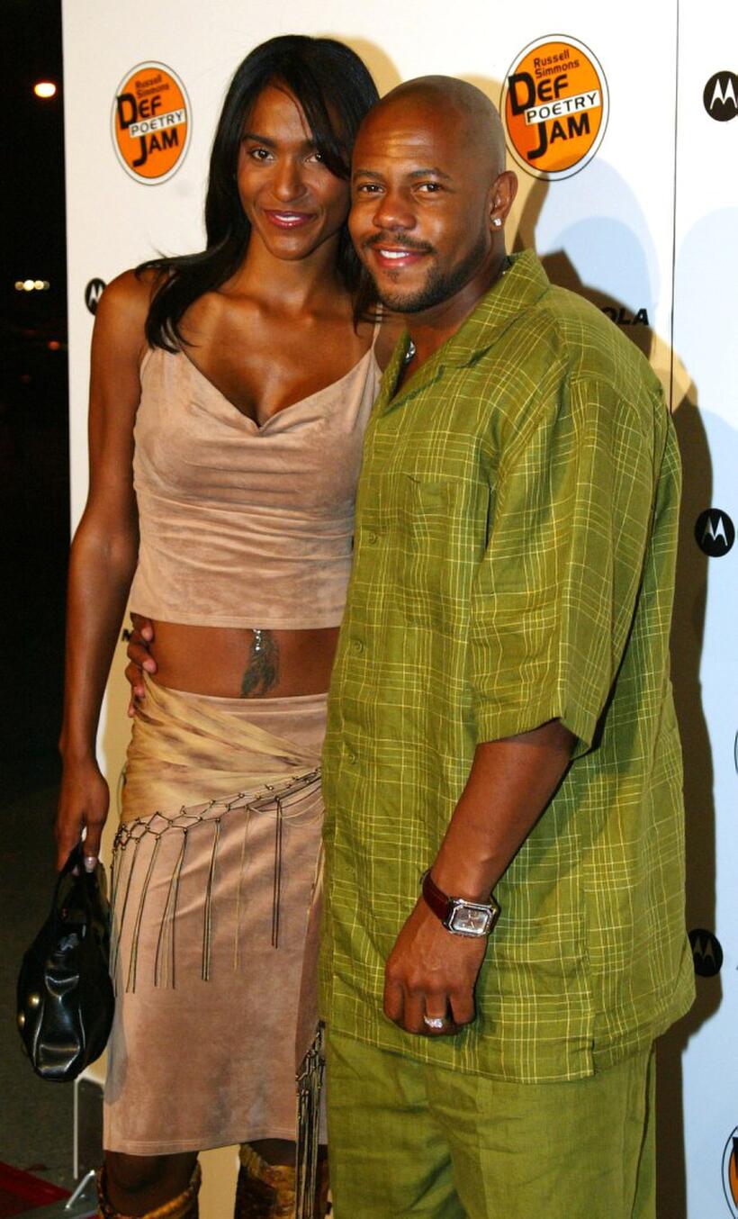 Victoria Rowell and Rockmond Dunbar at the Russell Simmons Def Jam Poetry Broadway "Jams" Tour Kick-off.