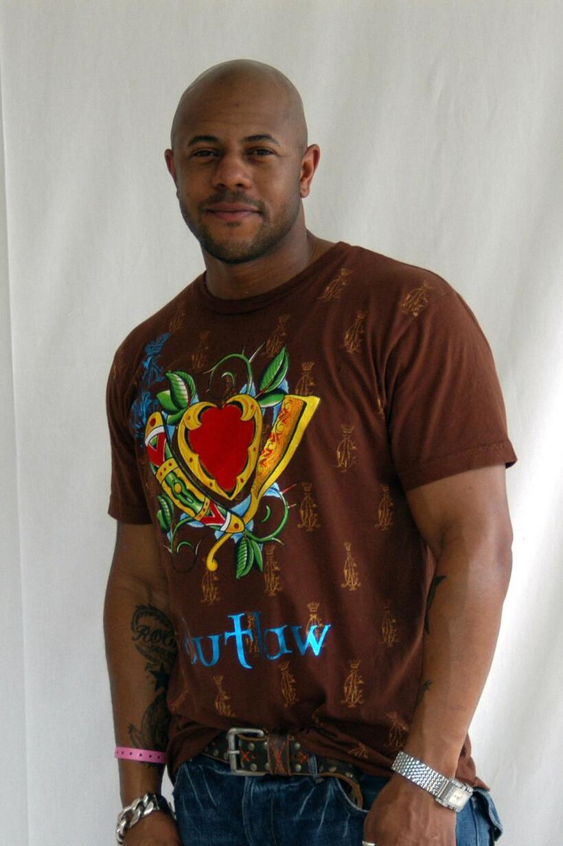 Rockmond Dunbar at the Sprint Style Villa during the Super Bowl XLI week.