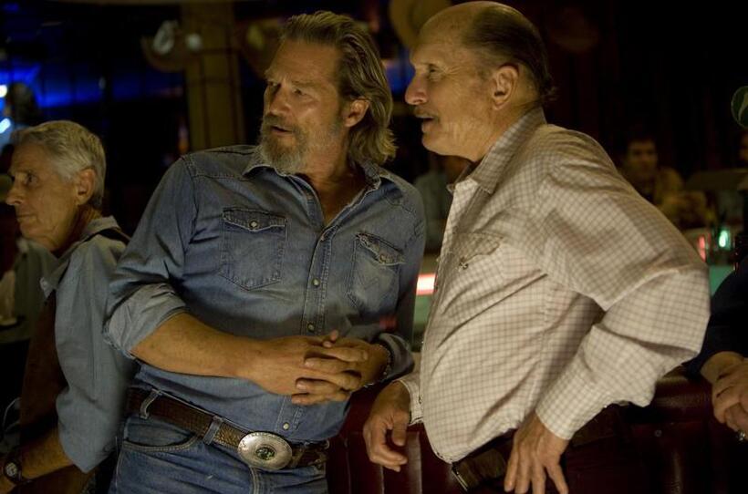 Jeff Bridges and Robert Duvall in "Crazy Heart."