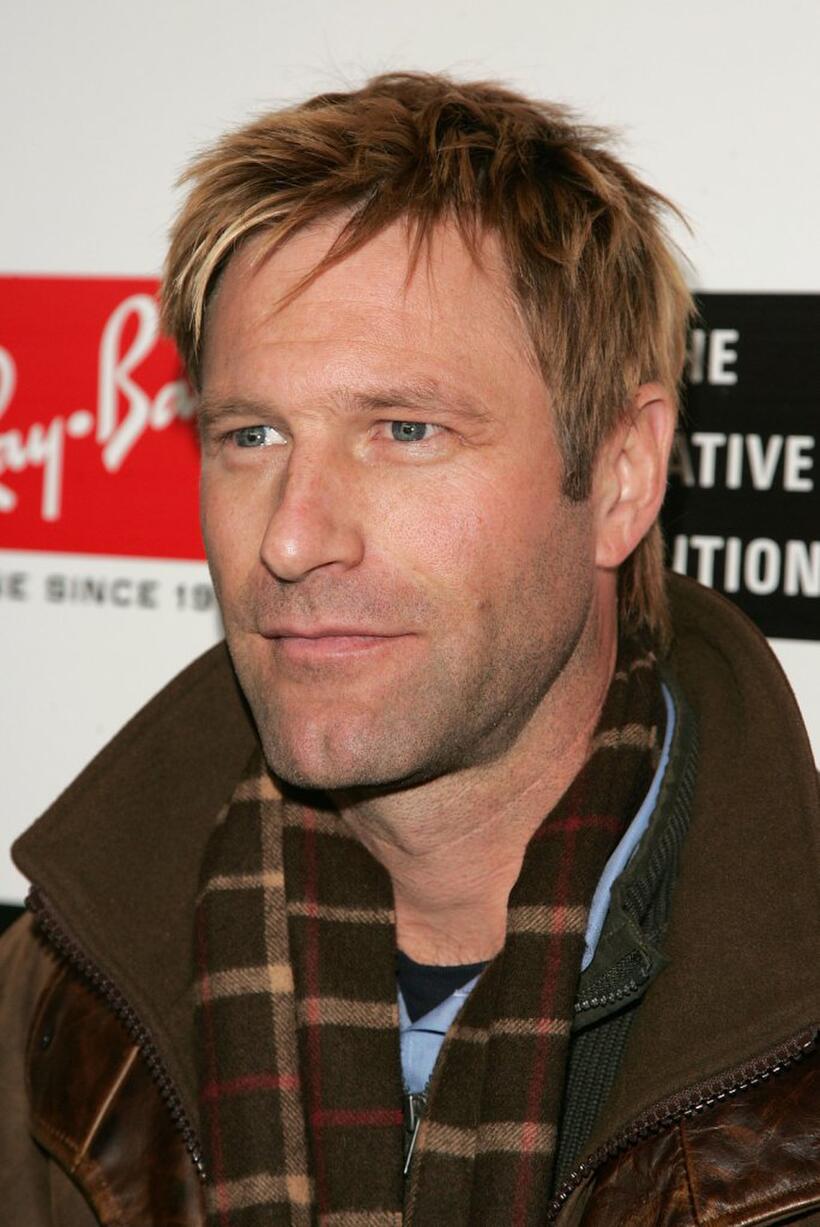 Aaron Eckhart at the 2007 Sundance Film Festival.