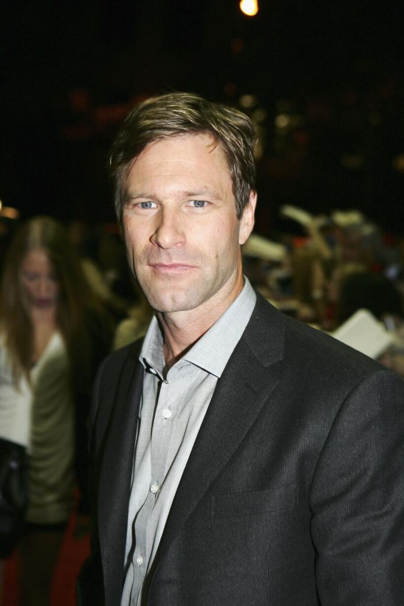 Aaron Eckhart at the TIFF premiere of "Neverwas."