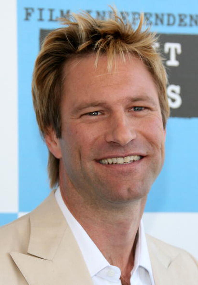 Aaron Eckhart at the 22nd Annual Film Independent Spirit Awards.